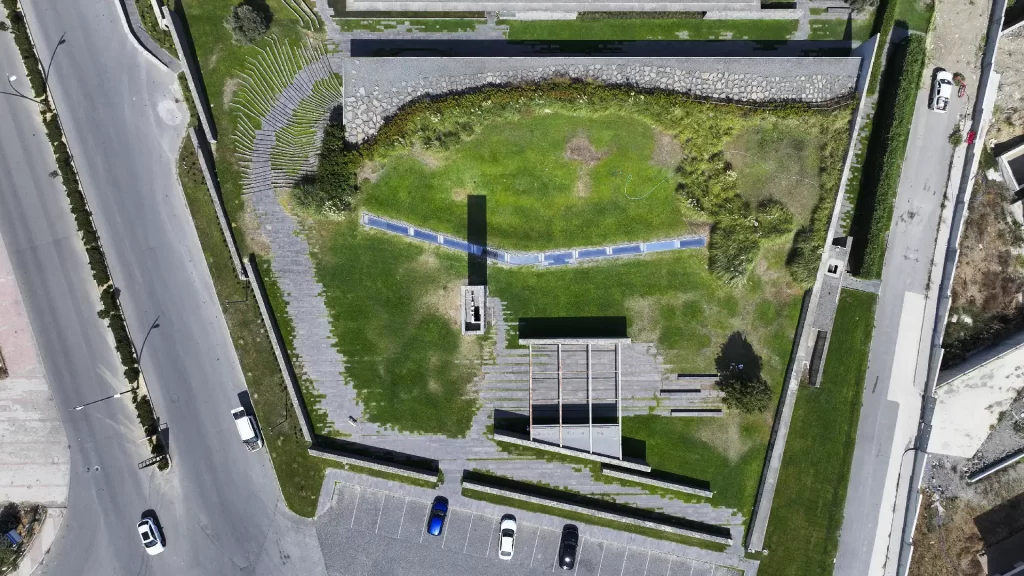 iyi planlanmış sancaklar camii drone çekimi