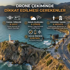 drone çekiminde dikkat edilmesi gerekenler